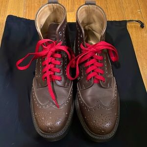 Prada Combat Style Boots